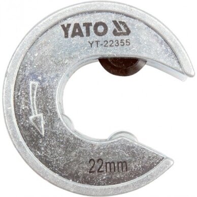 Vamzdelių pjoviklis kompaktiškas 22mm YT-22355 YATO