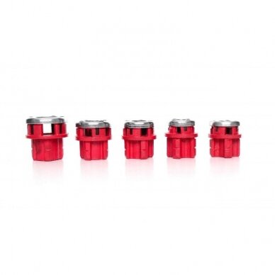 Vamzdinių sriegpjovių rinkinys su terkšle | 1/4"-1,1/4" | 6 vnt. 12
