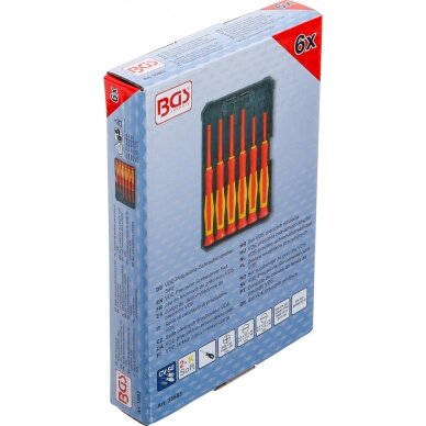 VDE tiksliųjų atsuktuvų rinkinys | 6 vnt. BGS 5