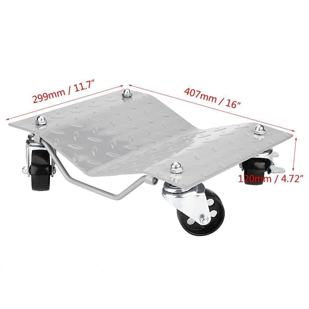 Vežimėliai - platformos automobiliui perstumti 2vnt. 1500Lbs (680Kg) 3 Vežimėliai - platformos automobiliui perstumti 2vnt. 1500Lbs (680Kg) 3
