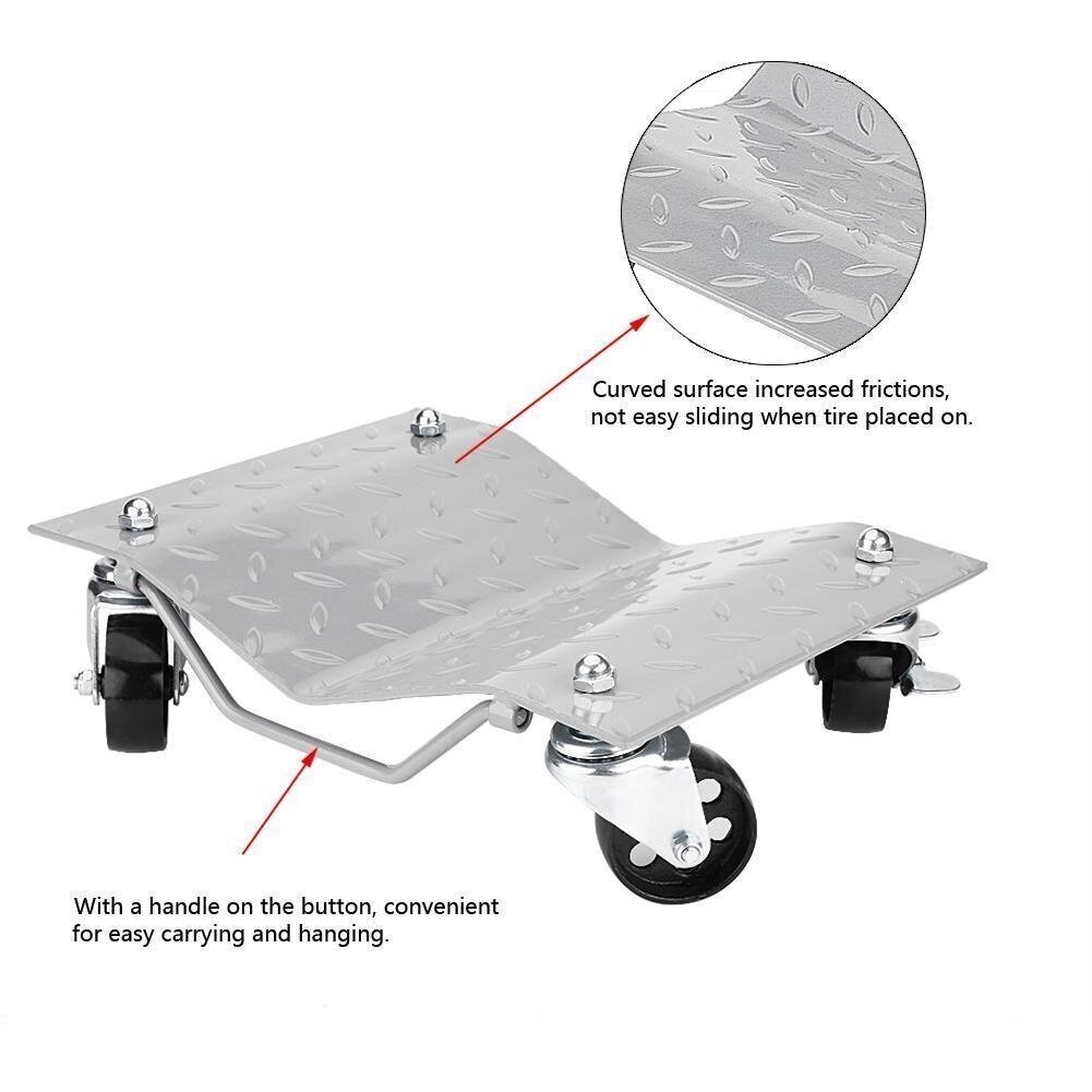 Vežimėliai - platformos automobiliui perstumti 2vnt. 1500Lbs (680Kg) 6 Vežimėliai - platformos automobiliui perstumti 2vnt. 1500Lbs (680Kg) 6