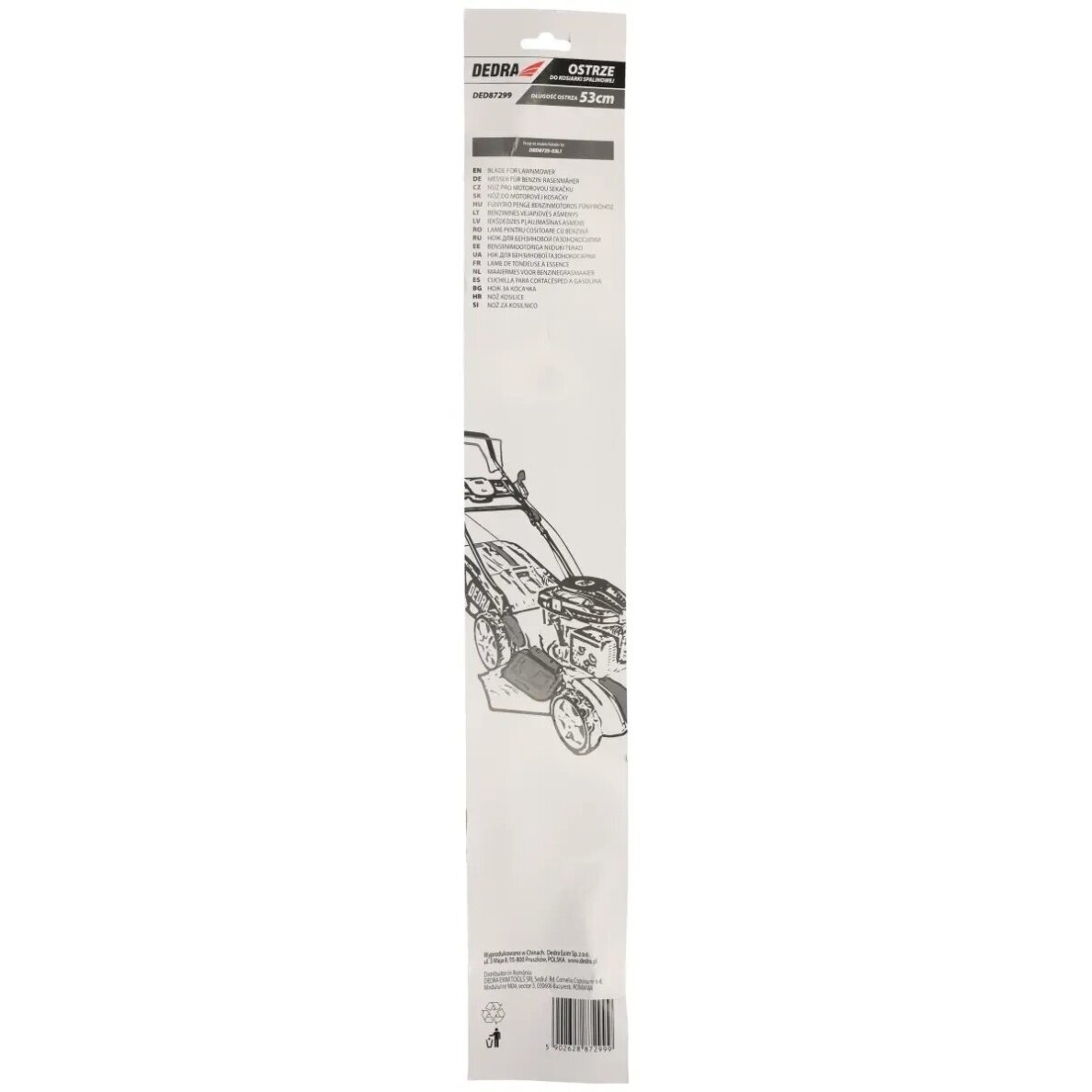 Vejapjovės peilis DED87299 | 53 cm | DED8725-53L1, DED8726-53H 3 Vejapjovės peilis DED87299 | 53 cm | DED8725-53L1, DED8726-53H 3