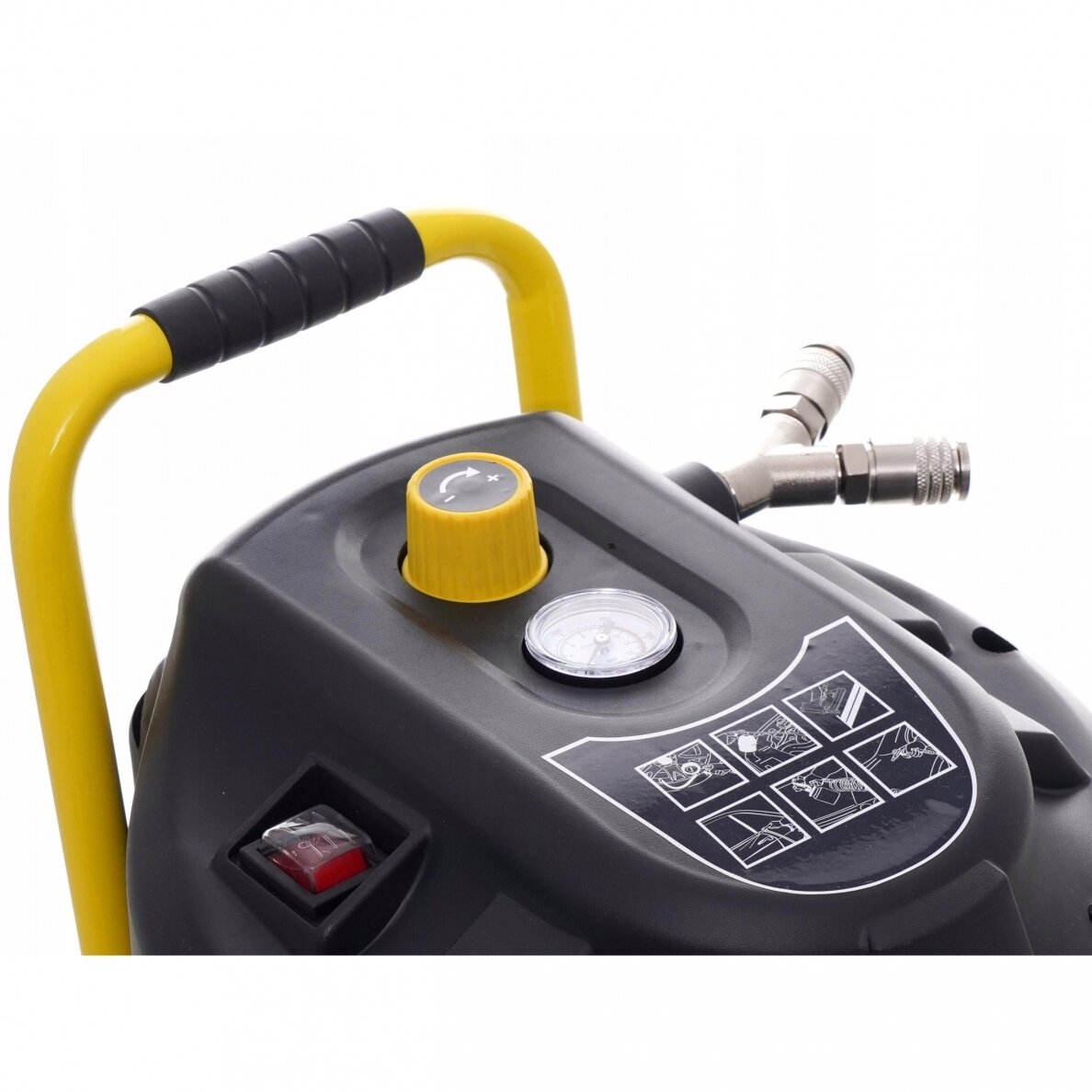 Vertikalus betepalinis oro kompresorius 10Bar 30L Kraftdele KD1417 3 Vertikalus betepalinis oro kompresorius 10Bar 30L Kraftdele KD1417 3