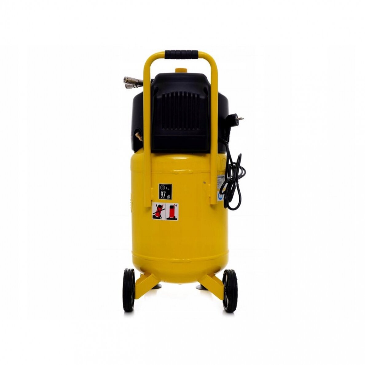Vertikalus betepalinis oro kompresorius 10Bar 30L Kraftdele KD1417 1
