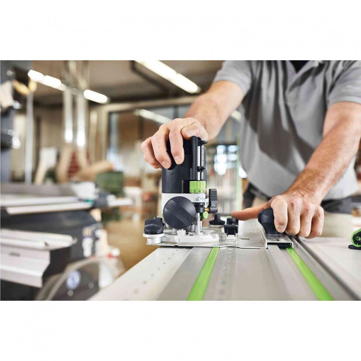 Vertikalus frezeris Festool OF 1010 REBQ-FS-Set+Box 5 Vertikalus frezeris Festool OF 1010 REBQ-FS-Set+Box 5