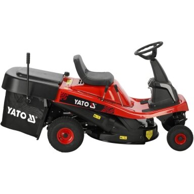 Vejos traktoriukas YATO YT-85550 – 432 cm³, 11.97 AG, 76cm pjovimas Vejos traktoriukas YATO YT-85550 – 432 cm³, 11.97 AG, 76cm pjovimas