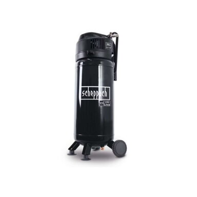 Vertikalus betepalinis oro kompresorius 10Bar 50L Scheppach ACP51V-BE