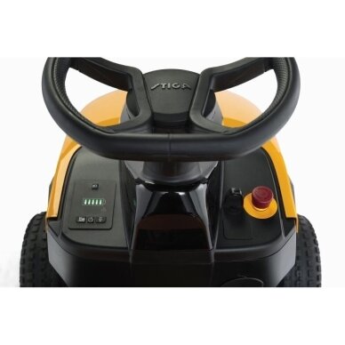 Vejos pjovimo traktorius akumuliatorinis 30Ah 3.0kW STIGA E-ride C300 4 Vejos pjovimo traktorius akumuliatorinis 30Ah 3.0kW STIGA E-ride C300 4
