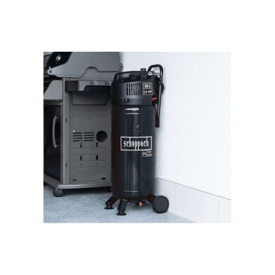 Vertikalus betepalinis oro kompresorius 10Bar 50L Scheppach ACP51V-BE 2