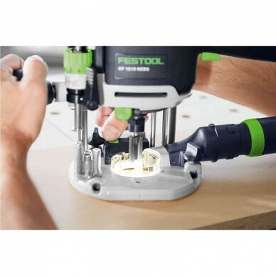 Vertikalus frezeris Festool OF 1010 REBQ-FS-Set+Box 6 Vertikalus frezeris Festool OF 1010 REBQ-FS-Set+Box 6