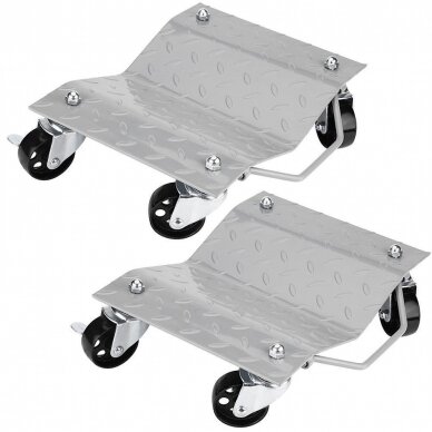 Vežimėliai - platformos automobiliui perstumti 2vnt. 1500Lbs (680Kg) Vežimėliai - platformos automobiliui perstumti 2vnt. 1500Lbs (680Kg)