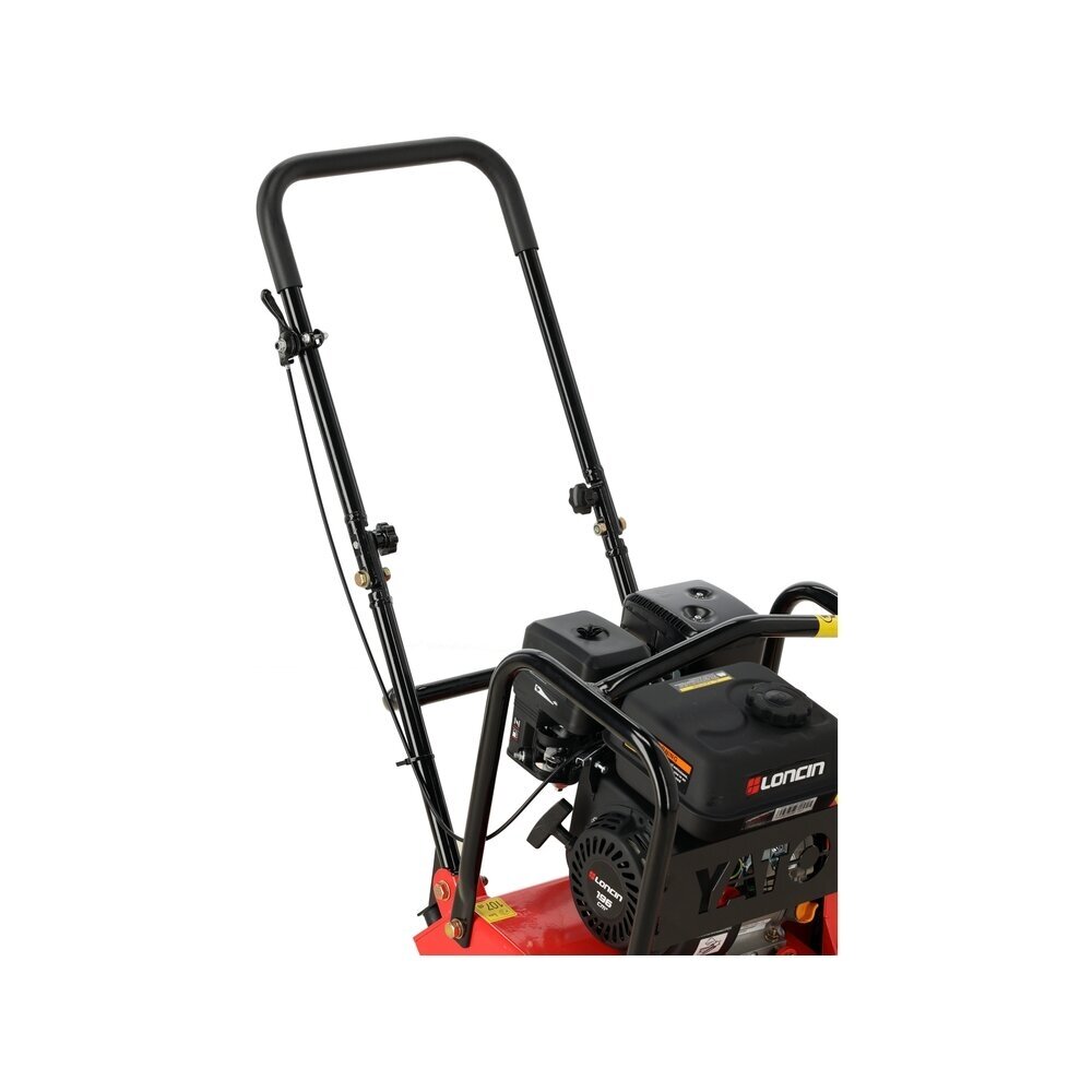 Vienkryptė vibroplokštė | 20 kN | 6,5 AG | 550 × 440 mm | su transportavimo ratukais YATO 10