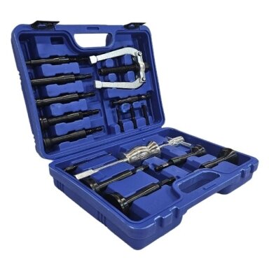 Vidinių guolių nuėmėjų komplektas su atbuliniu plaktuku 8–58 mm | Essen Tools SK1016
