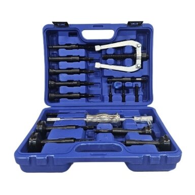 Vidinių guolių nuėmėjų komplektas su atbuliniu plaktuku 8–58 mm | Essen Tools SK1016