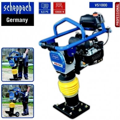 Vibrokoja 78kg, 10KN, Scheppach VS1000 4 Vibrokoja 78kg, 10KN, Scheppach VS1000 4