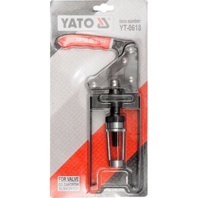 Vožtuvų nuspaudėjas YT-0618 YATO 1 Vožtuvų nuspaudėjas YT-0618 YATO 1