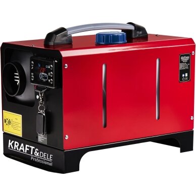 Webasto, autonominis šildytuvas 9kW dyzelinis 12V/220V Kraftdele KD11780 1
