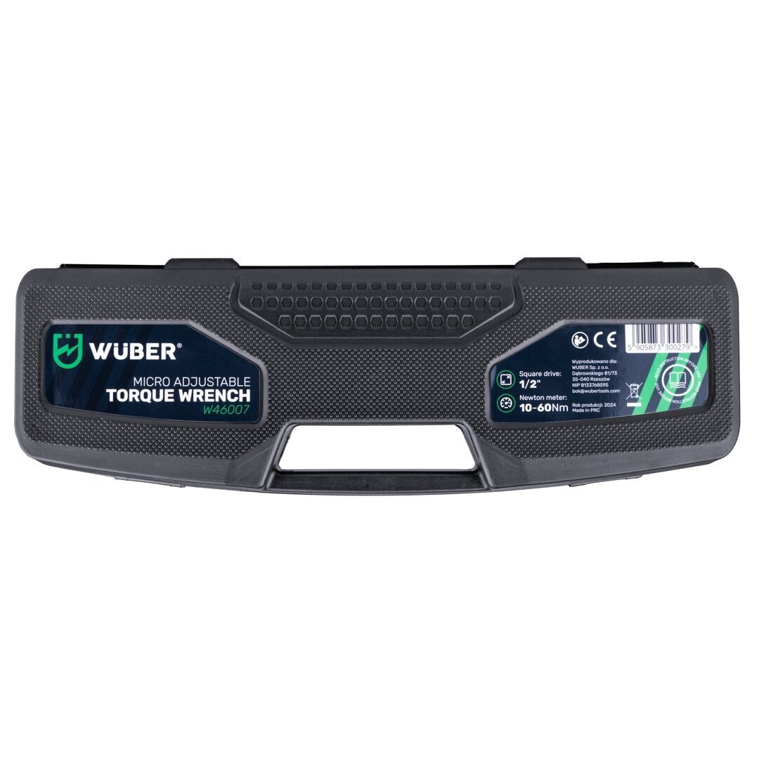 WUBER 10–60 Nm dinamometrinis raktas – W46007 7 WUBER 10–60 Nm dinamometrinis raktas – W46007 7