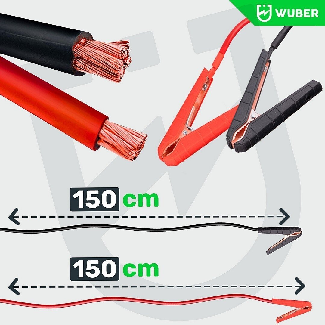 WUBER W14014 automatinis akumuliatorių įkroviklis su paleidimo funkcija 80A 8 WUBER W14014 automatinis akumuliatorių įkroviklis su paleidimo funkcija 80A 8