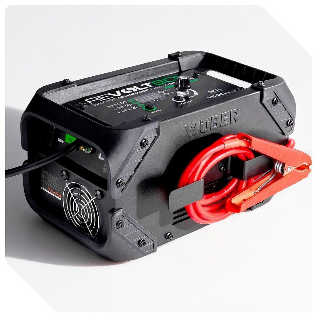 WUBER W14014 automatinis akumuliatorių įkroviklis su paleidimo funkcija 80A 5 WUBER W14014 automatinis akumuliatorių įkroviklis su paleidimo funkcija 80A 5
