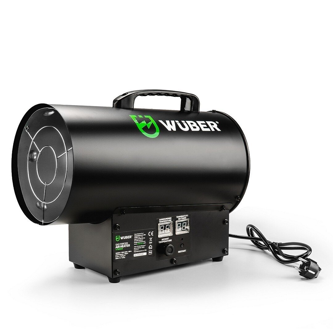 WUBER W16023 dujinis šildytuvas 15 kW su LCD termostatu 1
