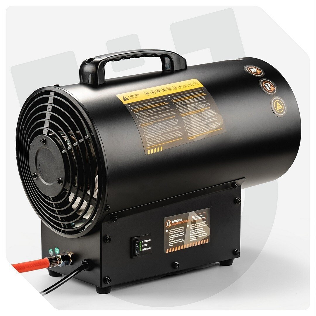WUBER W16023 dujinis šildytuvas 15 kW su LCD termostatu 6 WUBER W16023 dujinis šildytuvas 15 kW su LCD termostatu 6