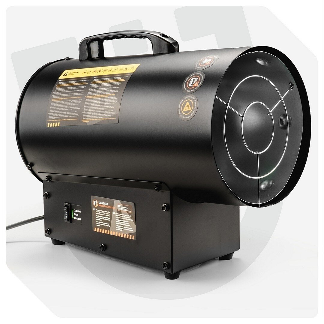 WUBER W16023 dujinis šildytuvas 15 kW su LCD termostatu 3