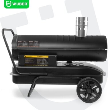 WUBER 20 kW netiesioginio degimo dyzelinis šildytuvas su kaminu WUBER 20 kW netiesioginio degimo dyzelinis šildytuvas su kaminu