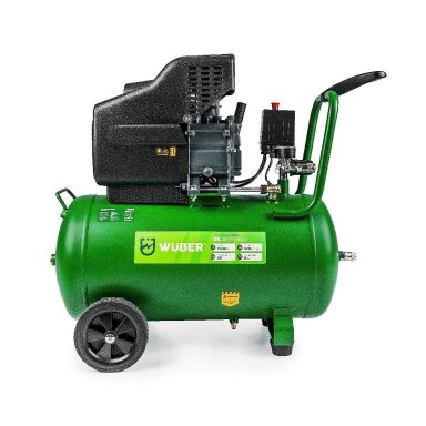 Wuber 50L kompresorius: 8 BAR, 1500W, 120 l/min W54003 Wuber 50L kompresorius: 8 BAR, 1500W, 120 l/min W54003