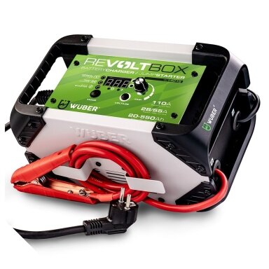 WUBER W14015 automatinis akumuliatorių įkroviklis 110A WUBER W14015 automatinis akumuliatorių įkroviklis 110A