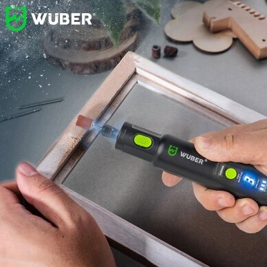 WUBER belaidis mini šlifuoklis–graveris W25004 9