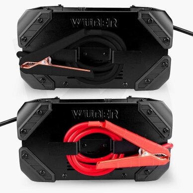 WUBER W14014 automatinis akumuliatorių įkroviklis su paleidimo funkcija 80A 6