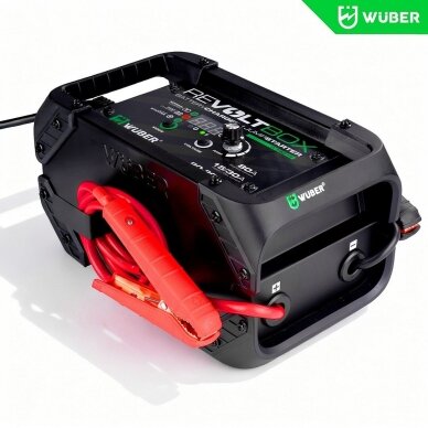 WUBER W14014 automatinis akumuliatorių įkroviklis su paleidimo funkcija 80A 4 WUBER W14014 automatinis akumuliatorių įkroviklis su paleidimo funkcija 80A 4