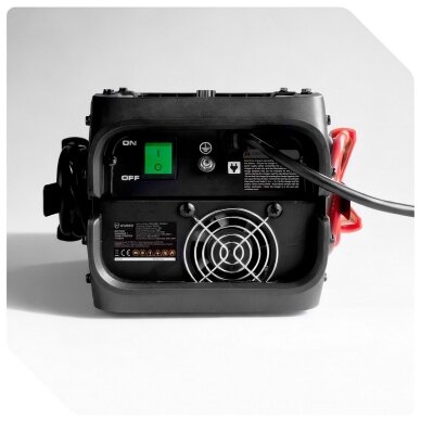 WUBER W14014 automatinis akumuliatorių įkroviklis su paleidimo funkcija 80A 7