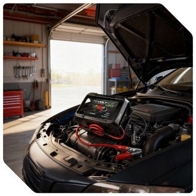 WUBER W14016 Automatinis akumuliatorių įkroviklis su paleidimo funkcija 200A 11 WUBER W14016 Automatinis akumuliatorių įkroviklis su paleidimo funkcija 200A 11