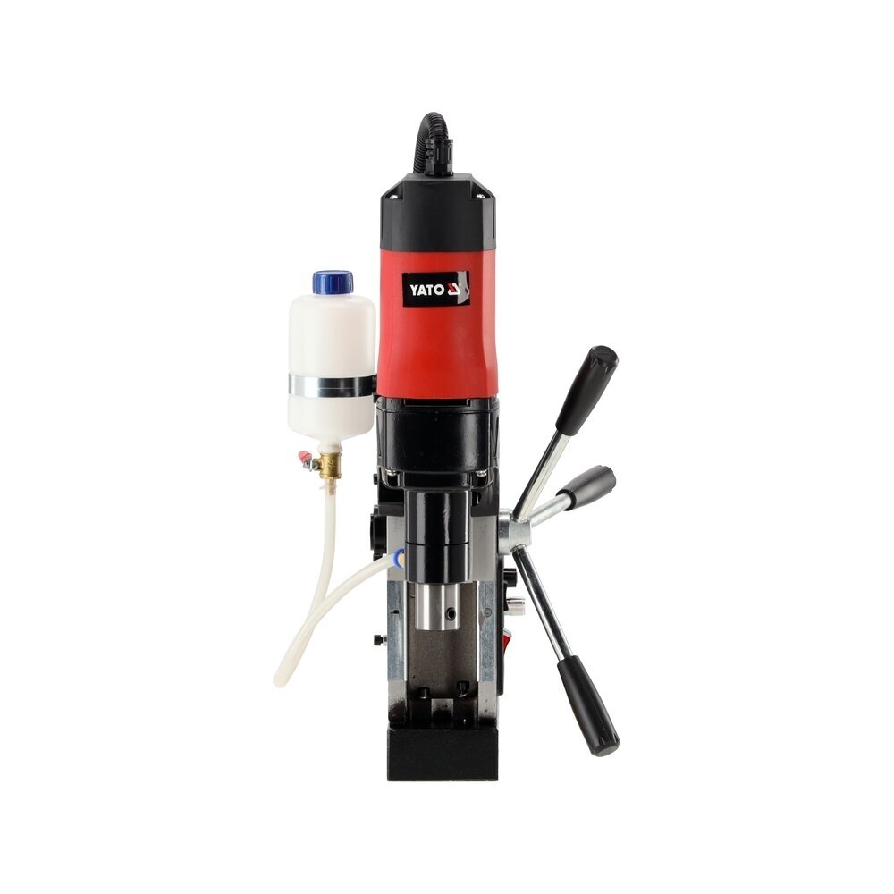 YATO 1300W magnetinės gręžimo staklės su elektromagnetine baze Ø35 mm 4