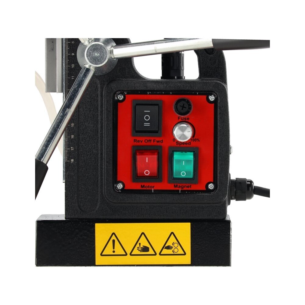YATO 1300W magnetinės gręžimo staklės su elektromagnetine baze Ø35 mm 7