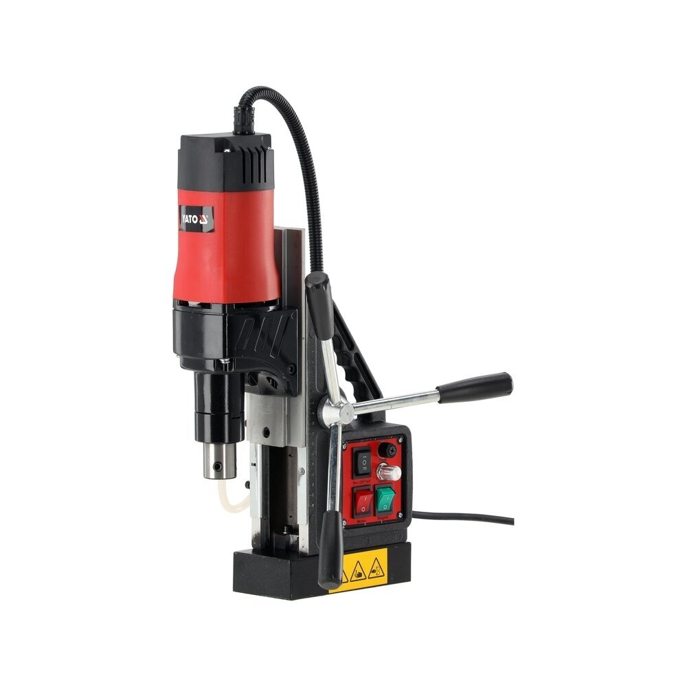 YATO 1300W magnetinės gręžimo staklės su elektromagnetine baze Ø35 mm