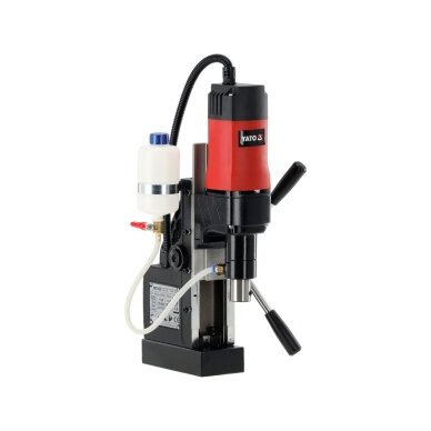 YATO 1300W magnetinės gręžimo staklės su elektromagnetine baze Ø35 mm 1 YATO 1300W magnetinės gręžimo staklės su elektromagnetine baze Ø35 mm 1