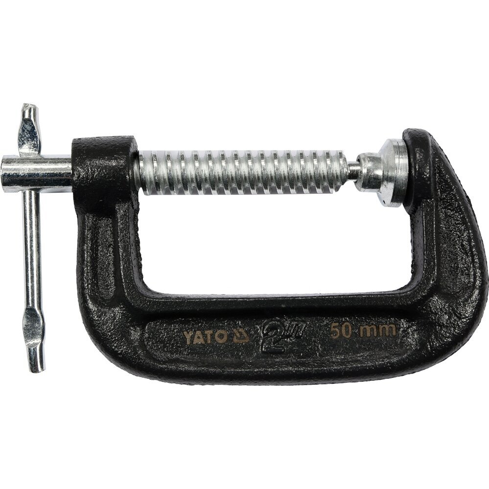 C tipo spaustuvas su varžtu nuo 25mm iki 300mm (1"-12") YATO 2 C tipo spaustuvas su varžtu nuo 25mm iki 300mm (1"-12") YATO 2