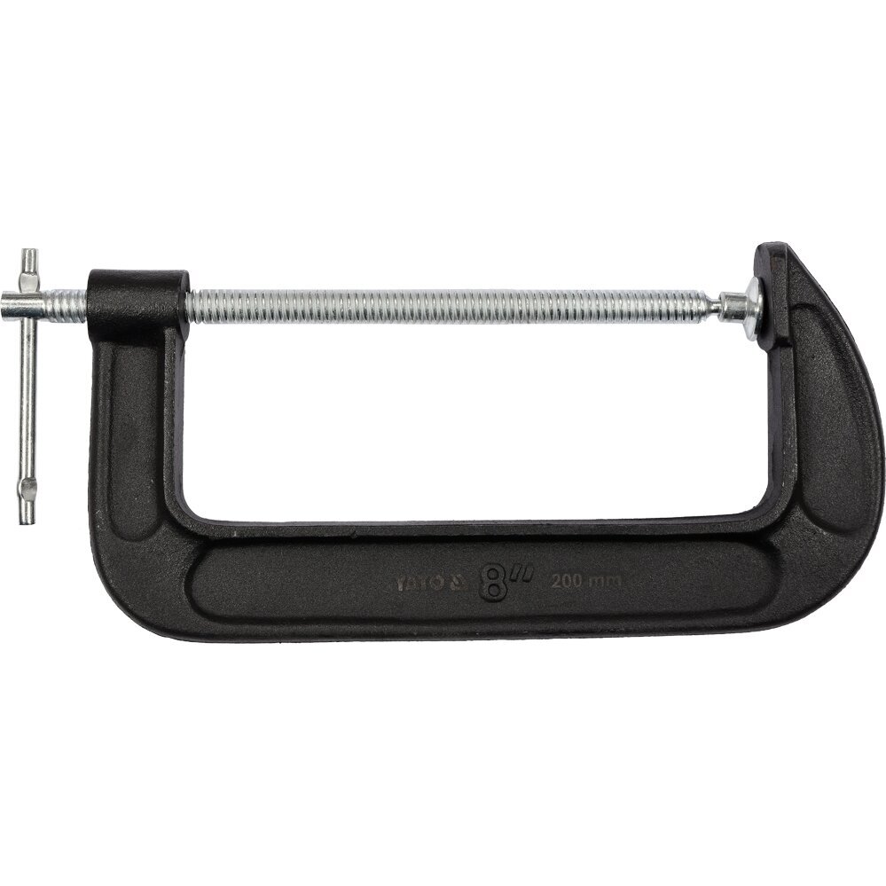 C tipo spaustuvas su varžtu nuo 25mm iki 300mm (1"-12") YATO 7 C tipo spaustuvas su varžtu nuo 25mm iki 300mm (1"-12") YATO 7