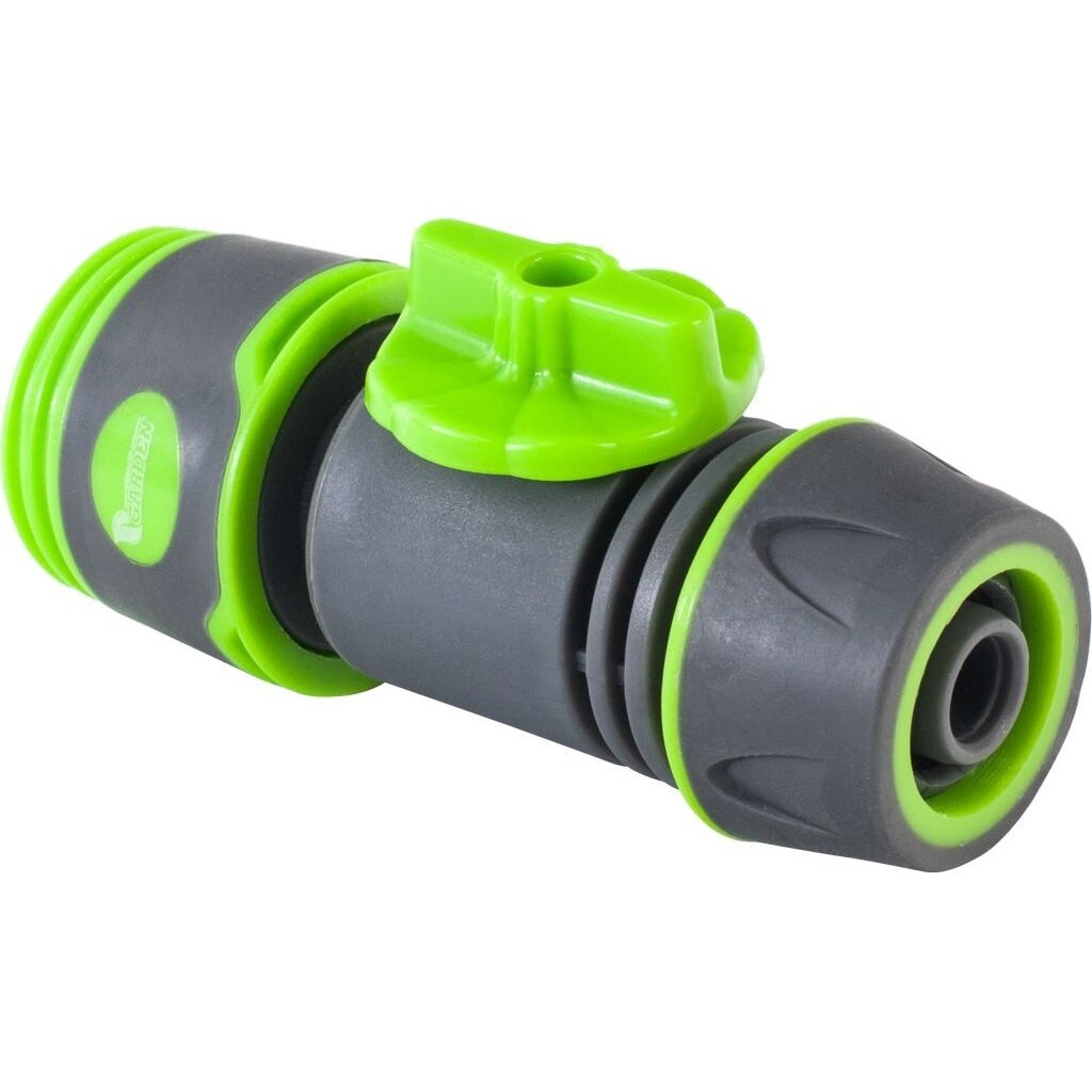 Žarnos jungtis su vožtuvu 1/2”- 1/2” Žarnos jungtis su vožtuvu 1/2”- 1/2”
