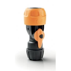 Žarnos jungtis su vožtuvu GF 1/2"-5/8" Žarnos jungtis su vožtuvu GF 1/2"-5/8"