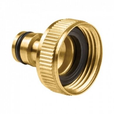 Žalvarinė čiaupo jungtis 3/4" vidinis sriegis Žalvarinė čiaupo jungtis 3/4" vidinis sriegis
