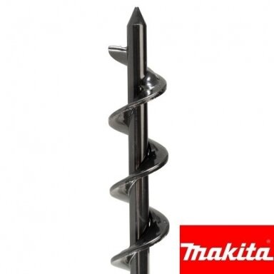Žemės grąžtas akumuliatoriniam suktuvui 30x600mm Makita D-82105 Žemės grąžtas akumuliatoriniam suktuvui 30x600mm Makita D-82105