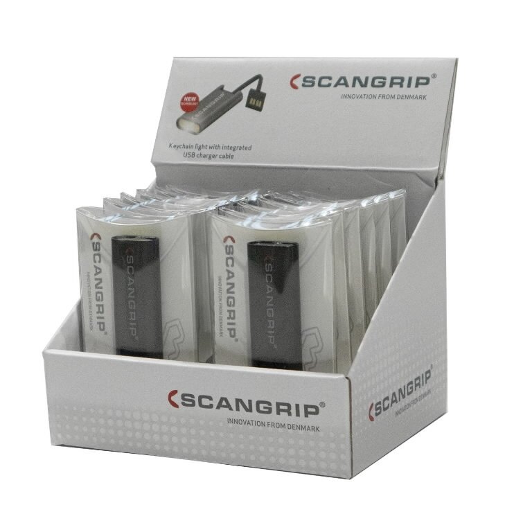 Žibintuvėlis raktų pakabukas LED FLASH MICRO R, 75lm, Scangrip 7 Žibintuvėlis raktų pakabukas LED FLASH MICRO R, 75lm, Scangrip 7